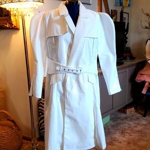 Extra 25% off Sale - Fashion Nova/ Cardi B White Trench 3x